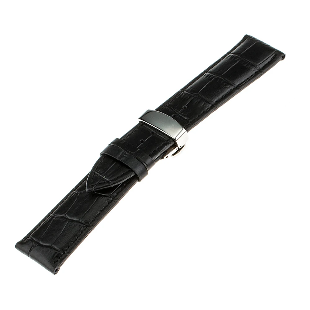 Ремешок для часов из натуральной кожи с бабочкой и пряжкой Для Huawei Watch 2 Pebble Time Round