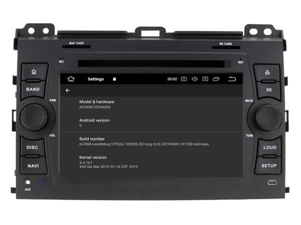 AVGOTOP автомобильный dvd-плеер для TOYOTA PRADO 120 Восьмиядерный Android 9,0 Автомобильный видеорегистратор с радио/wifi+ DSP+ DAB+ OBD навигация