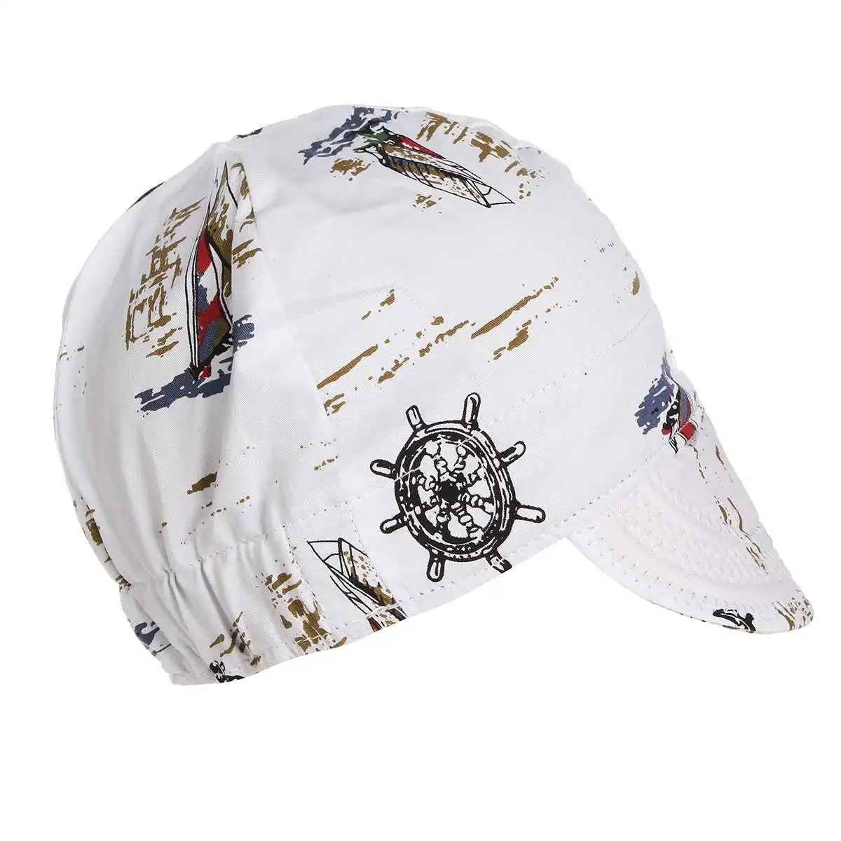 FORGELO, gorra de algodón para soldar, soldadores, casco de algodón retardante, aplicación ajustable para soldar, casco de protección de seguridad para soldar