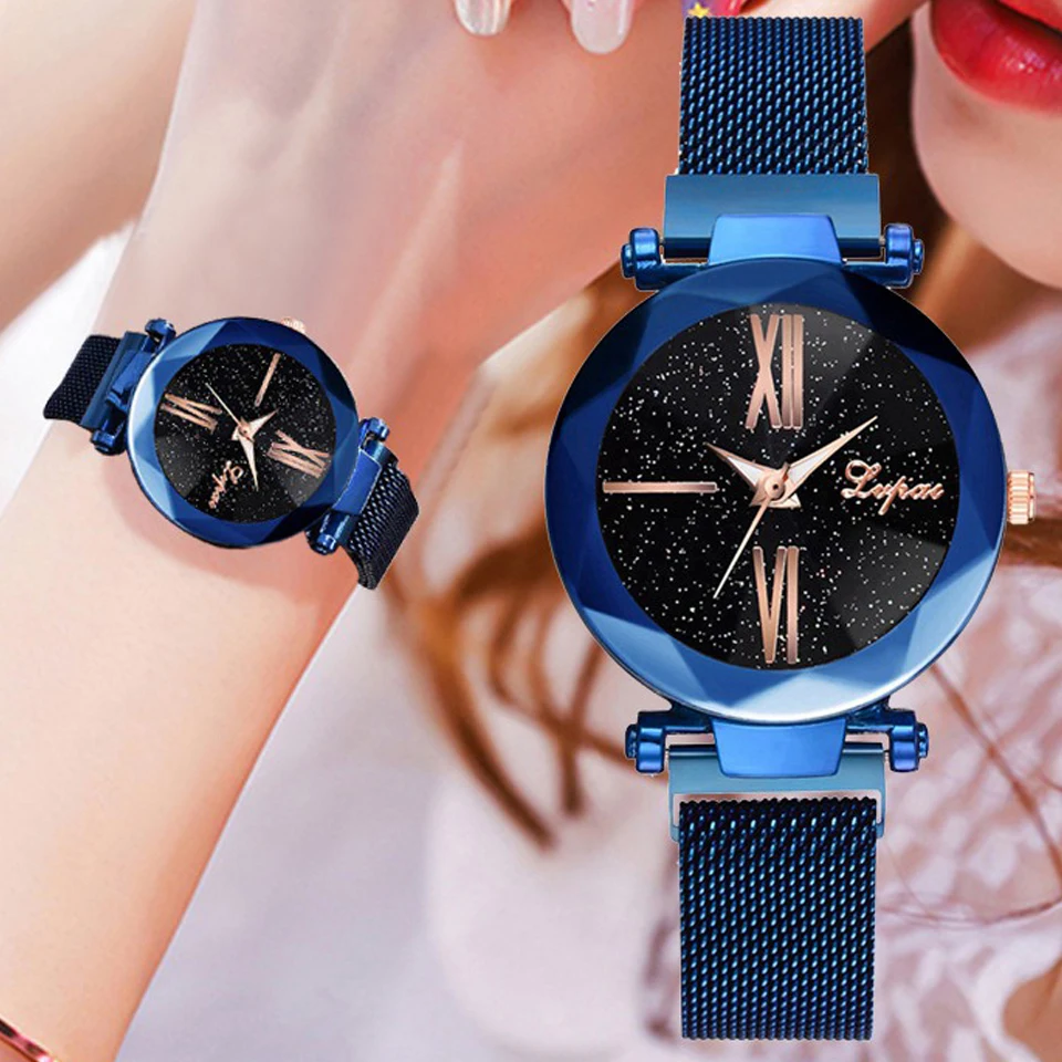 Relojes Mujer модные стальные часы для женщин звездное небо женские Специальный дизайн