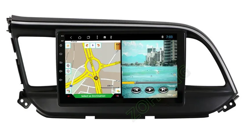 9 дюймов PIP 2.5D Octa 8 ядерный PIP Android для hyundai Elantra автомобильный DVD мультимедийный плеер радио gps Навигация BT wifi карта
