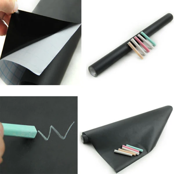 

Creative Novelty 45x200cm Chalk Board Blackboard Vinyl Draw Chalkboard