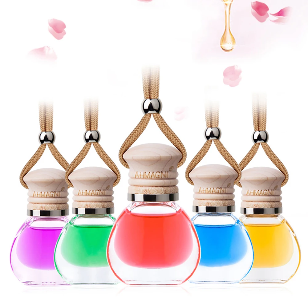 Автомобильный освежитель воздуха Духи бутылка запах кулон для автомобильного