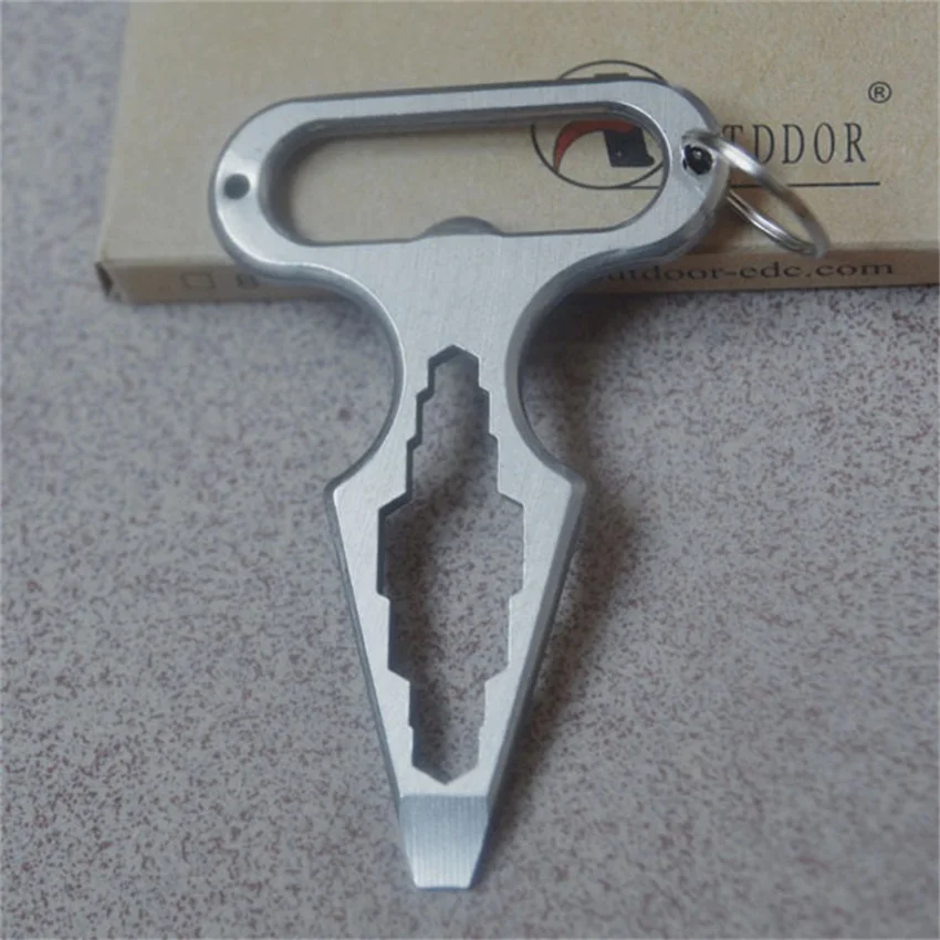 Карманный мини-ключ для самозащиты персональный Тактический гаечный ключ