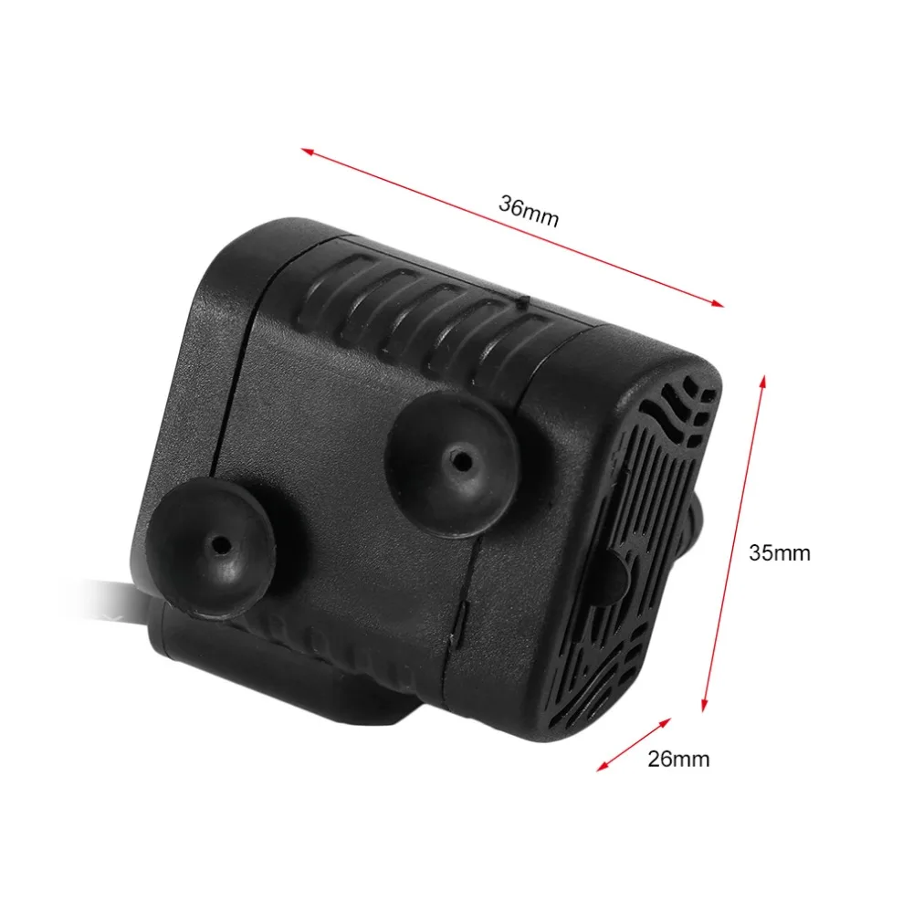 USB мини DC3.5-9V 3 Вт 200л/ч бесколлекторный погружной водяной насос душ аквариум пейзаж фонтан рыбный пруд бак насос Прямая поставка