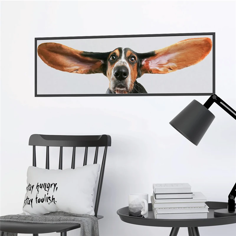 Vivid dogs Животные 30*90 см настенные наклейки домашний декор гостиная спальня