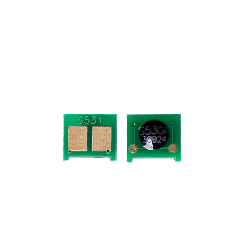 5 комплектов совместимый цветной тонер микросхема для CB530A CB531A CB532A CB533A laserjet