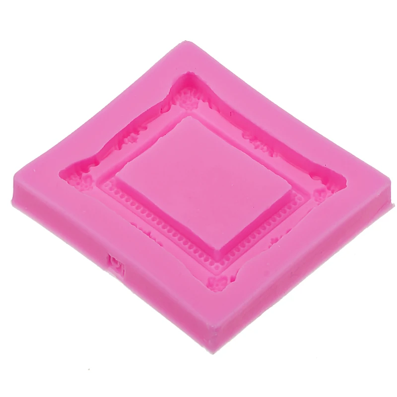 Ретро мода рамка шоколадная форма для кухни инструменты выпечки торта DIY помадка