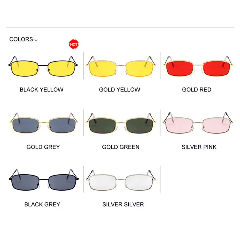 Занавес Lunette Soleil Homme корейская мода металлические маленькие квадратные солнцезащитные очки дикие морские