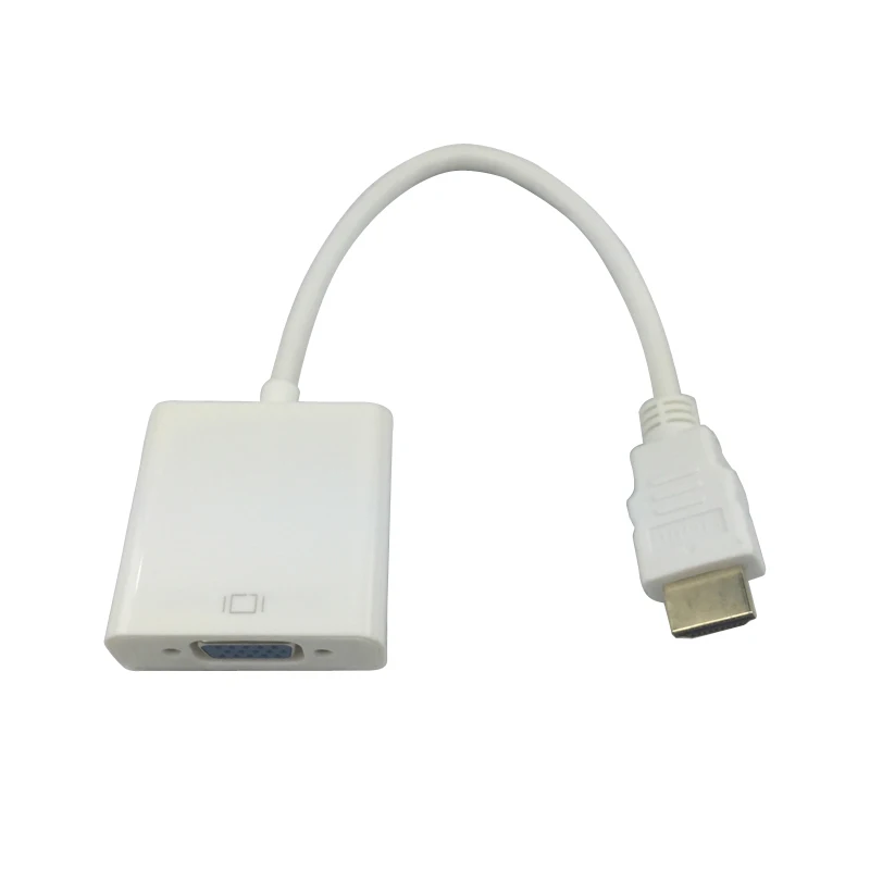 Raspberry Pi 3 HDMI TO VGA Adapter цифро-аналоговый аудио конвертер кабель мужчин и женщин conecter