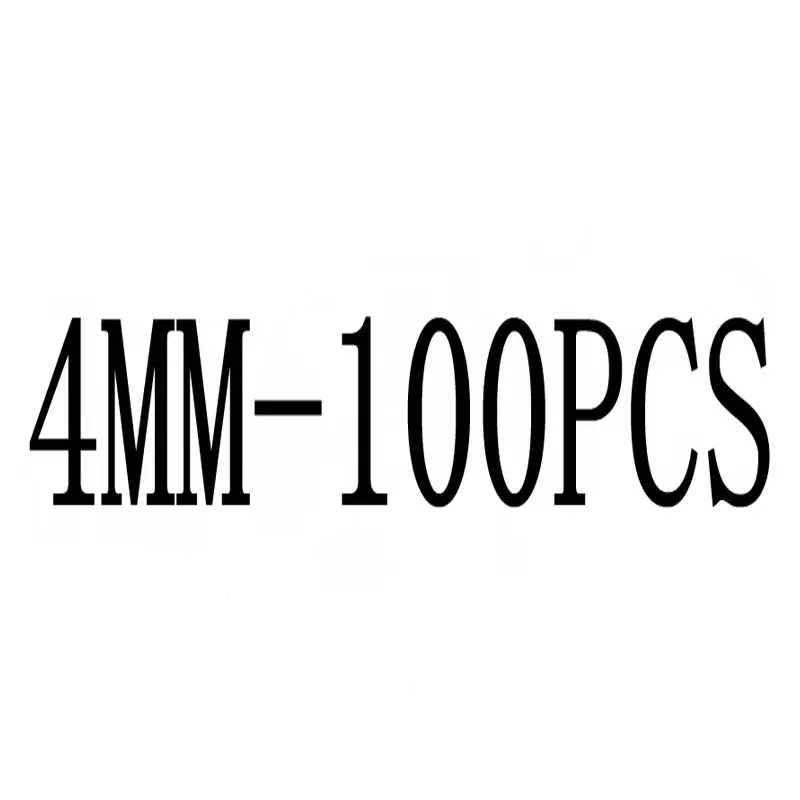 4mm 100PCS 100 шт 2-4 мм 14K золотые бусины Круглые Гладкие ювелирные бусины для изготовления браслетов и ожерелий 14K золотые ювелирные изделия - Цвет: 4mm 100PCS