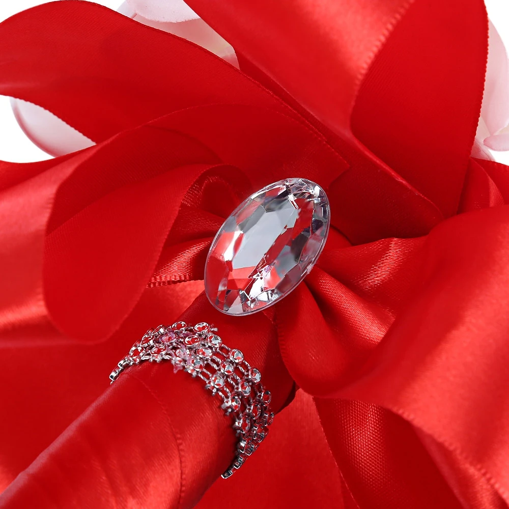 Пенополиэтилен Ручной Свадебный Букет Невесты Холдинг Вырос Цветок Модный