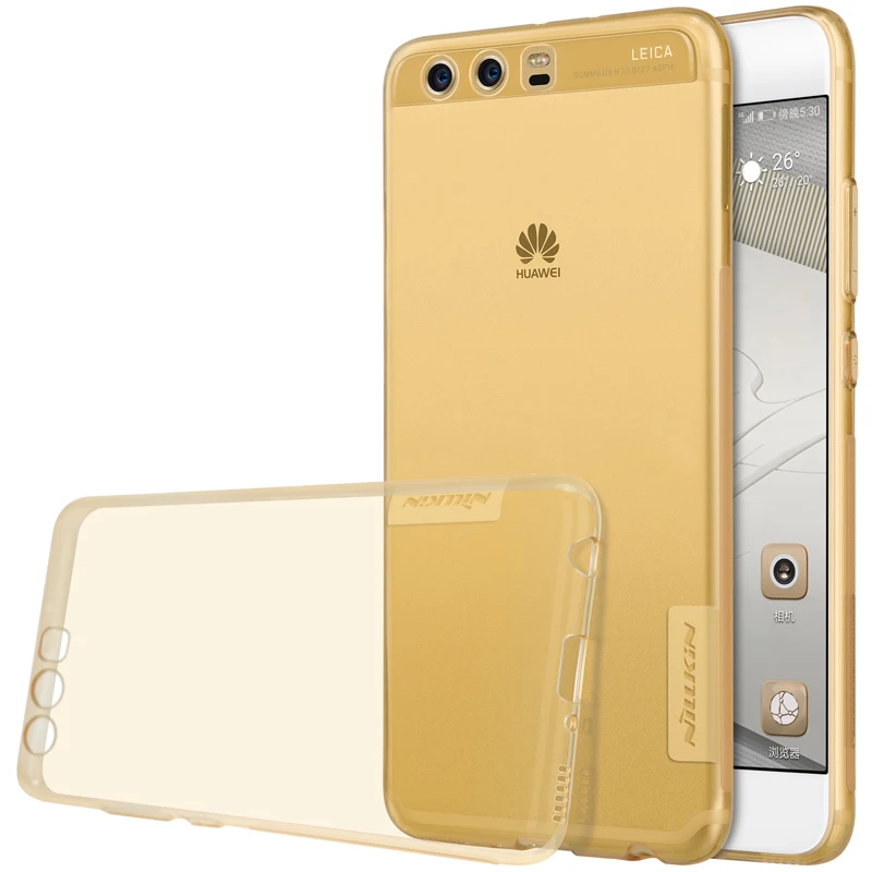 Для Huawei Honor P10 Case Силиконовые NILLKIN Природа Прозрачный Ясно Мягкие TPU Крышка Кремния