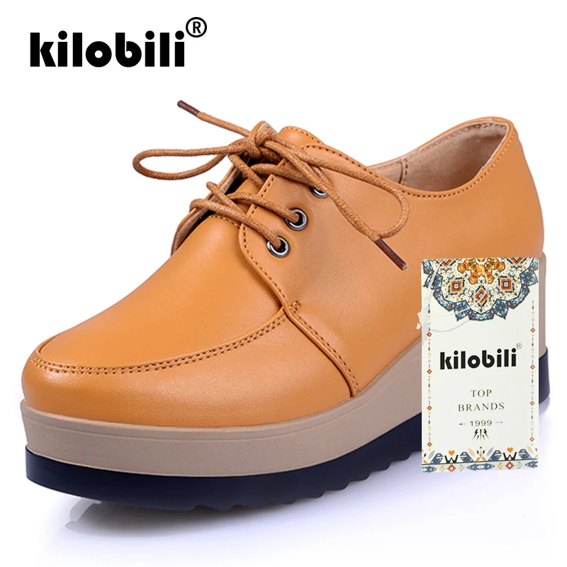 Kilobili/2019 г. весенние женские кроссовки на платформе Повседневная обувь из