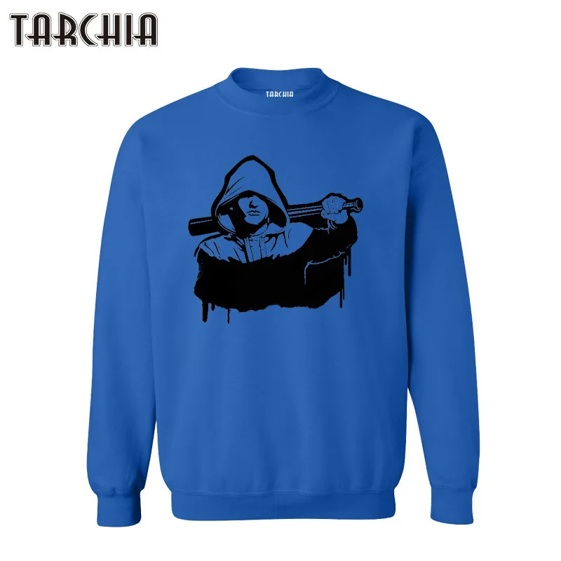 TARCHIA хулиган одежда с принтом толстовки капюшоном Мода Спортивный костюм для