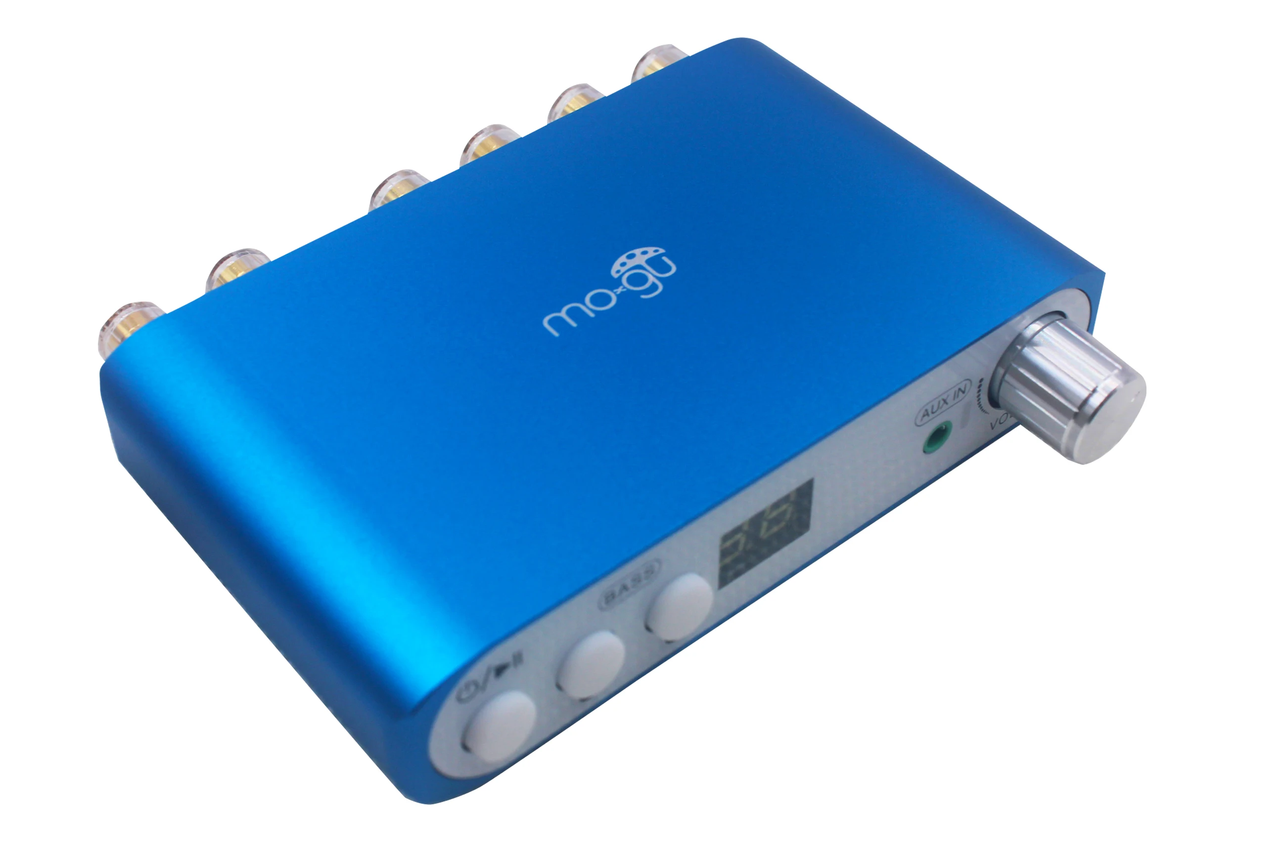 Blue Without Power HIFI Bluetooth 4,2 DSP 80 Вт+ 40WX2 цифровой усилитель мощности 2,1 канальный стерео усилитель сабвуфера доска басовый усилитель - Цвет: Blue Without Power