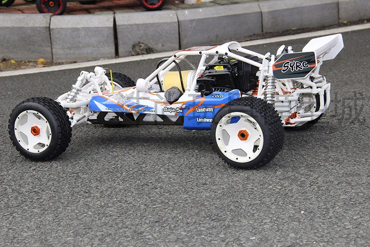 1:5 SY Baja 30.5cc 2T газовый двигатель все нейлон Чистый нейлон мощный RC baja автомобиль 2.G дистанционное управление