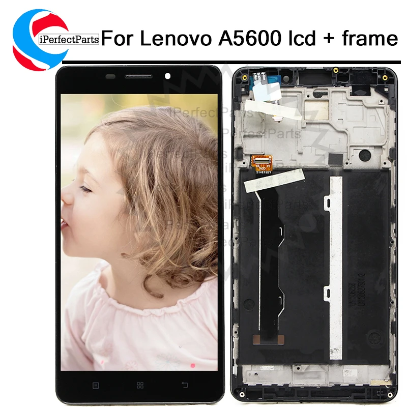100% протестированный Хороший ЖК дисплей для lenovo a5600 с сенсорным экраном и