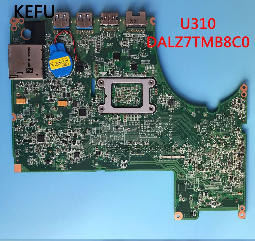 Материнская плата KEFU DALZ7TMB8C0 для lenovo U310 материнская DDR3 ноутбука полностью