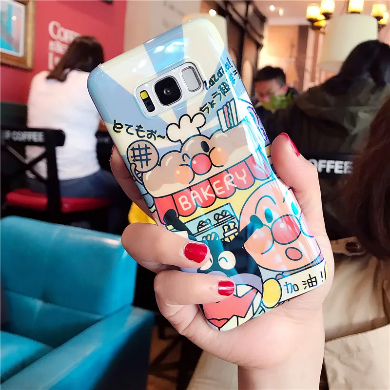 YHBB чехол S для samsung Galaxy S10 милый Apanman блестящий телефона Note 8 9 S8 S9 Plus Blu-Ray мягкий s |