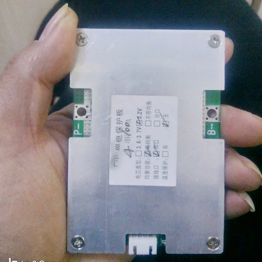 4S 3S 12V 14 4 V 600A 50A 100A Li Ion Lipo Lifepo4 литиевая батарея Защитная плата BMS PCM PCB сотовые