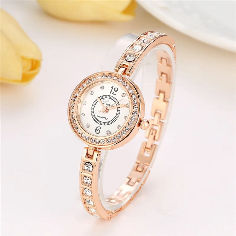 LVPAI модные женские Стразы Reloj Mujer Новинка Горячая распродажа Женские Унисекс кварцевые наручные часы Роскошные Relogio Feminino 3L45