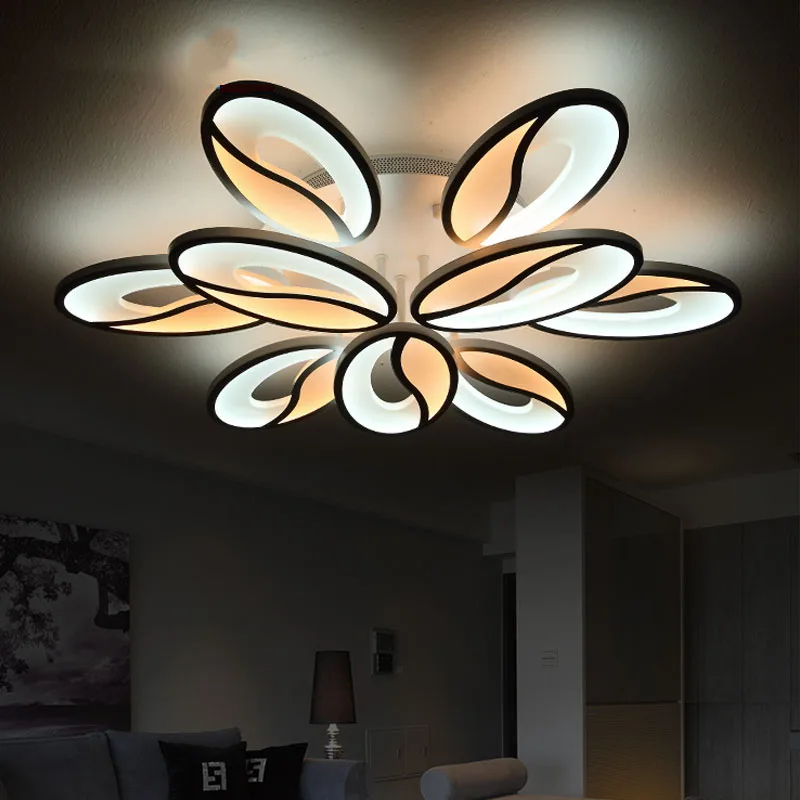 

Acrylic Modern ceiling lights for living room bedroom White Simple Plafon led ceiling lamp home lighting fixtures AC85-260V