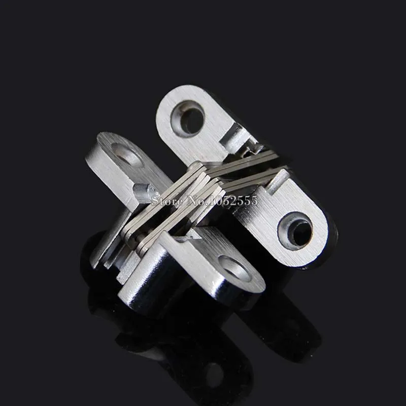 Невидимые потайные шарниры из нержавеющей стали 13*45 мм для складных дверей