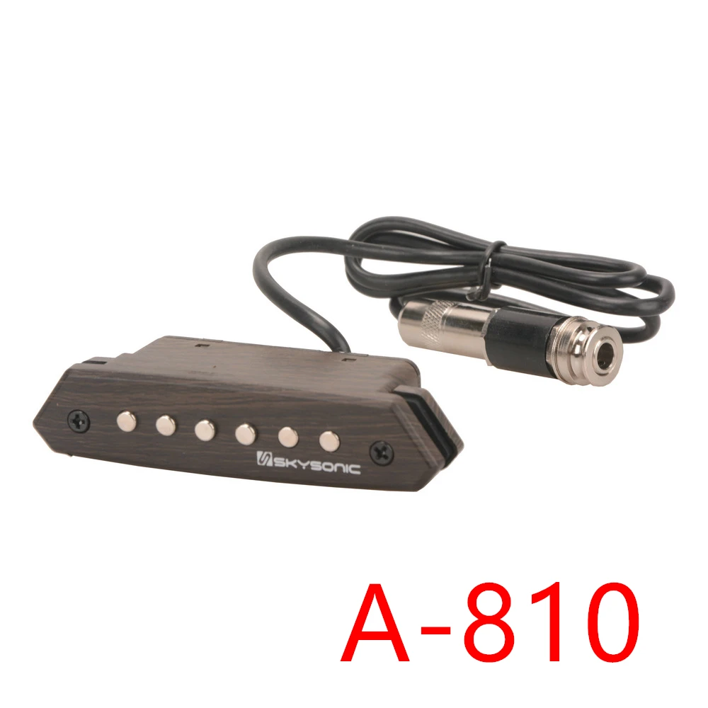 A-810 Skysonic Активный Пассивный бас Акустическая классическая Гитары двойной Железнодорожный Пикап для электрической бас-гитары хамбакеров T-901 T-902 T-903 R2 PRO - Цвет: A-810