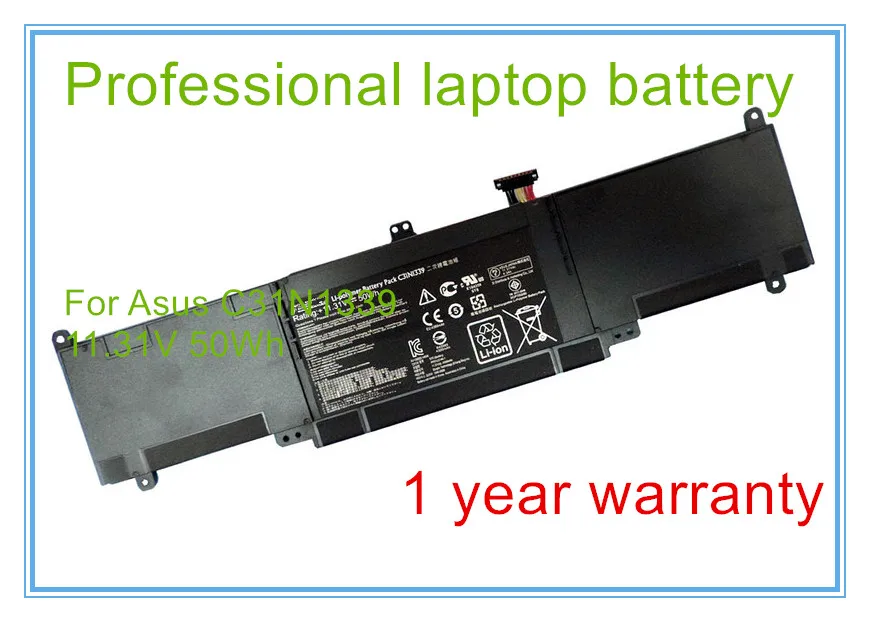 Новый оригинальный аккумулятор для UX303 UX303L UX303LN C31N1339 50 Втч | Компьютеры и офис
