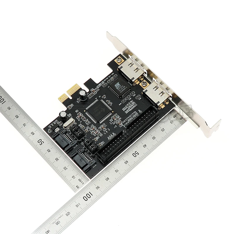 Combo SATA 2 0 + IDE eSATA PCI e express RAID контроллер карты 1 Порты и разъёмы расширения
