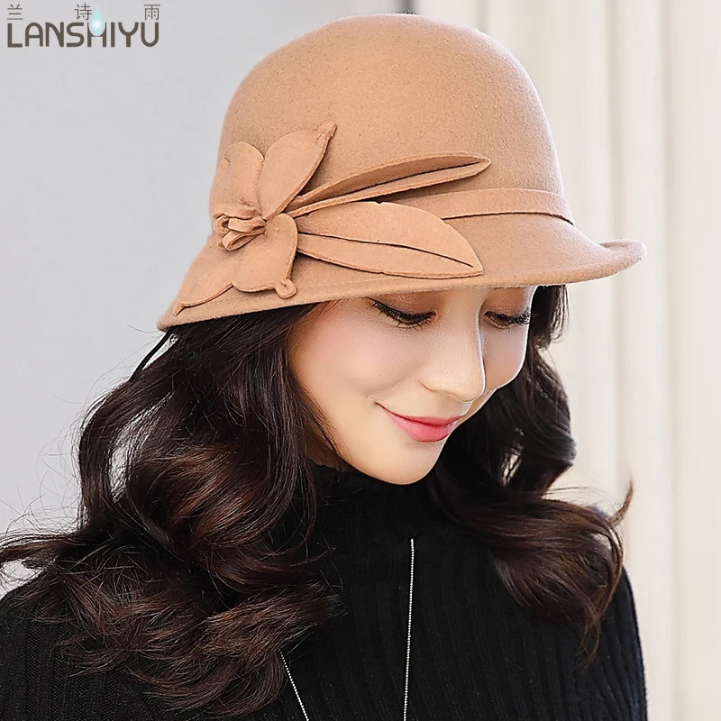 Для женщин fascinators Pillbox шерсть шапка серая зимняя Винтаж Фетр фестиваль свадьбу