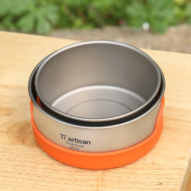 Чаша Tiartisan из чистого титана экологичный салат для супа титановая чаша риса