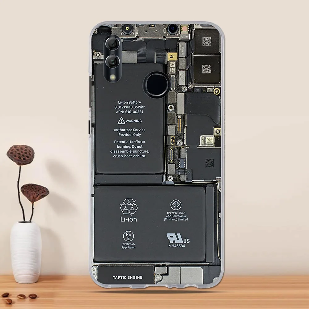 28 Чехол для huawei Honor 6C Pro 7C 8C чехол для huawei P Smart чехол для huawei Honor 10 Lite View 20 чехол силиконовый - Цвет: 28