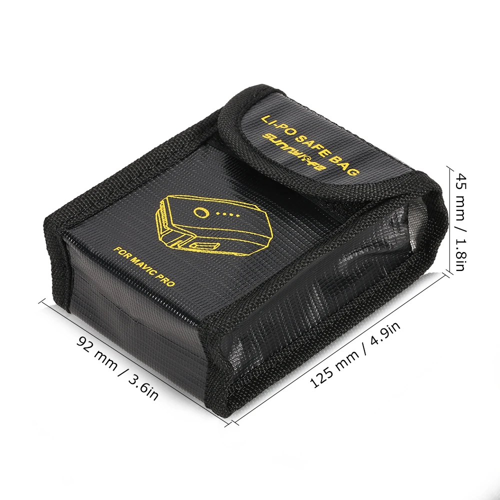 Огнеупорная взрывобезопасная сумка для хранения GOOLRC Battery защитный чехол дрона DJI