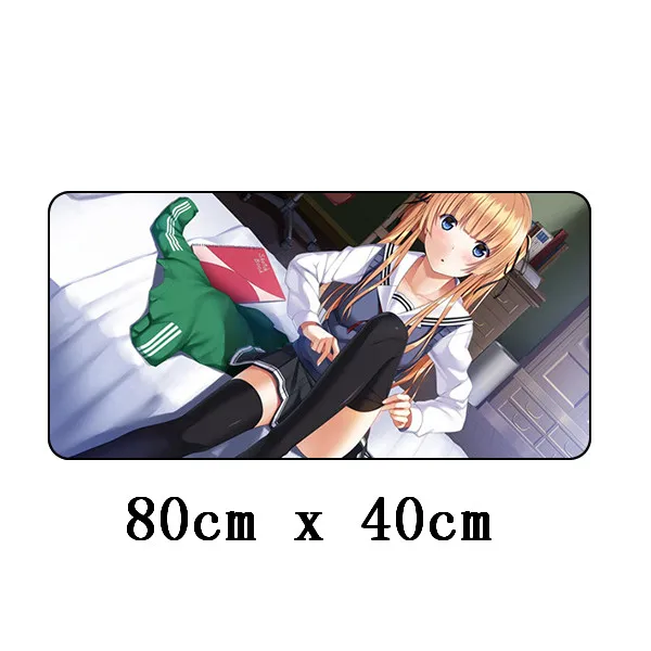 80x40 см XL Grande коврик для мыши Япония аниме большой секс игровой коврик для мыши Saenai Heroine no Sodatekata подарок katou Megumi Eriri коврик для стола - Цвет: E