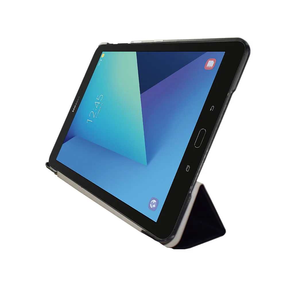 afesar for tab s3 9 7 sm t820 t825 smart cover case slim light flip folio cover stand shell case for samsung galaxy tab s3 9 7 free global shipping