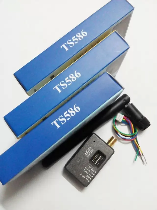 5 8G 600mw 32CH FPV беспроводной излучатель TS586 передатчик Мини AV с металлическим