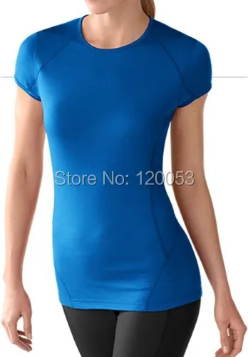 Фабричное предложение 100% женская футболка с коротким рукавом рубашка из