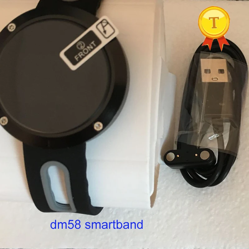Оригинальный Смарт браслет smartband dm58 сменный шнур для быстрой зарядки 2 контактный