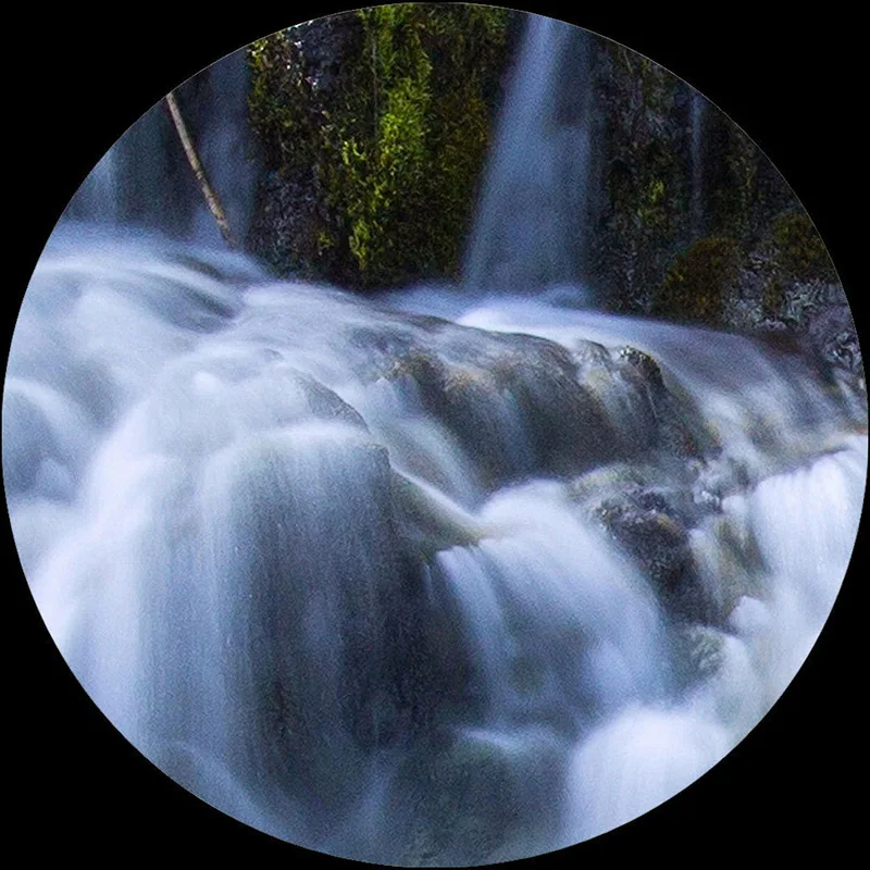 3D обои водопады природа пейзаж фото настенные фрески гостиная ТВ диван фон