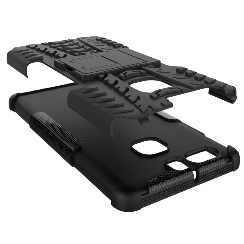 Армированный чехол с красивой оправой и прочная подставка защитный для Huawei P9 P 9 EVA