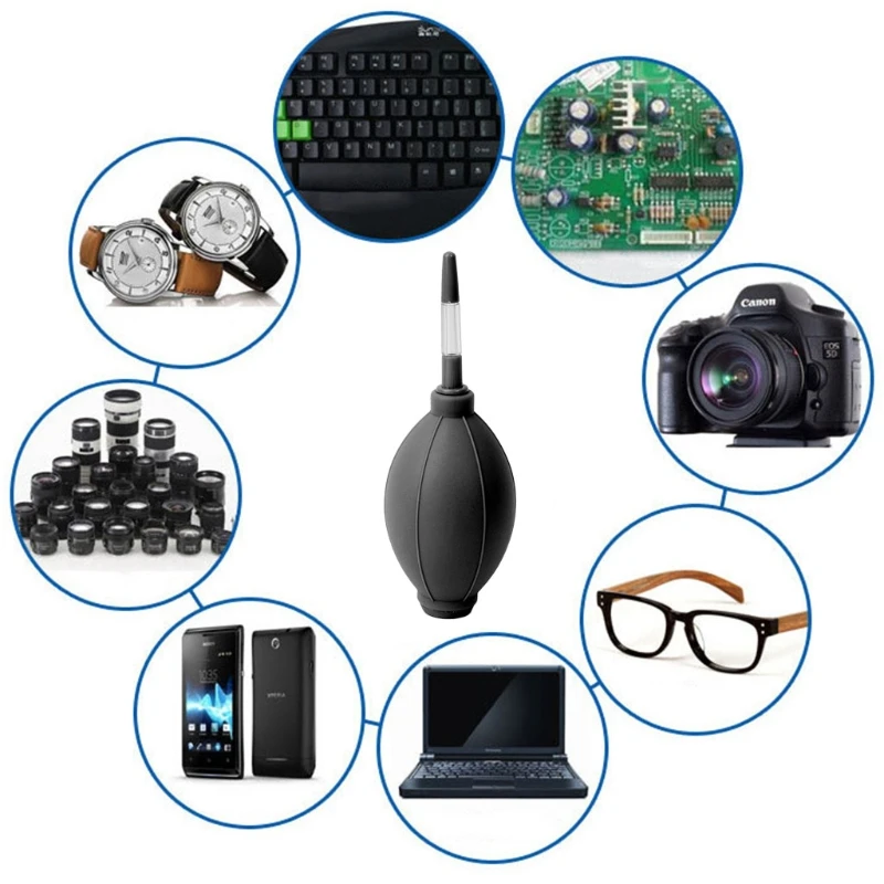 Гибкий Очиститель Резиновый воздушный насос объектив воздуходувка для экран