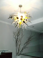 fashion hand blown glass chandelier restaurant lamp color creative personality art modern glass pendant lamp