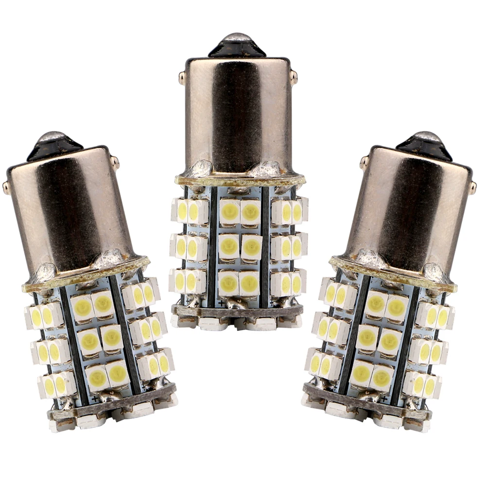 2 шт./лот 1210 54 SMD светодиодные лампы S25 P21W 1156 1157 3156 3157 T20 7440 7443 Автомобильные Лампы