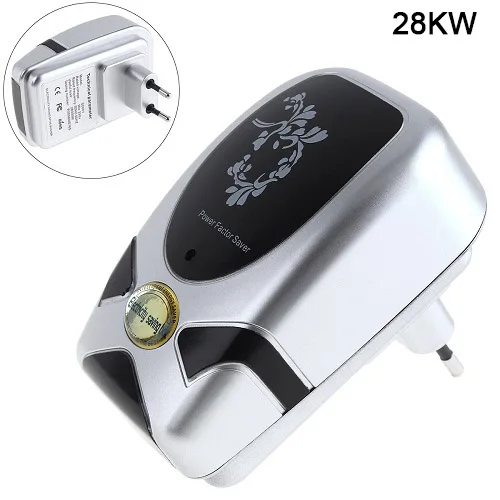 28KW 1 шт. 18 кВт 28 кВт Энергосбережение 90 В-250 В энергосберегающая коробка энергосберегающее устройство ahorrador de corriente вилка Европа/США для дома - Цвет: 28KW