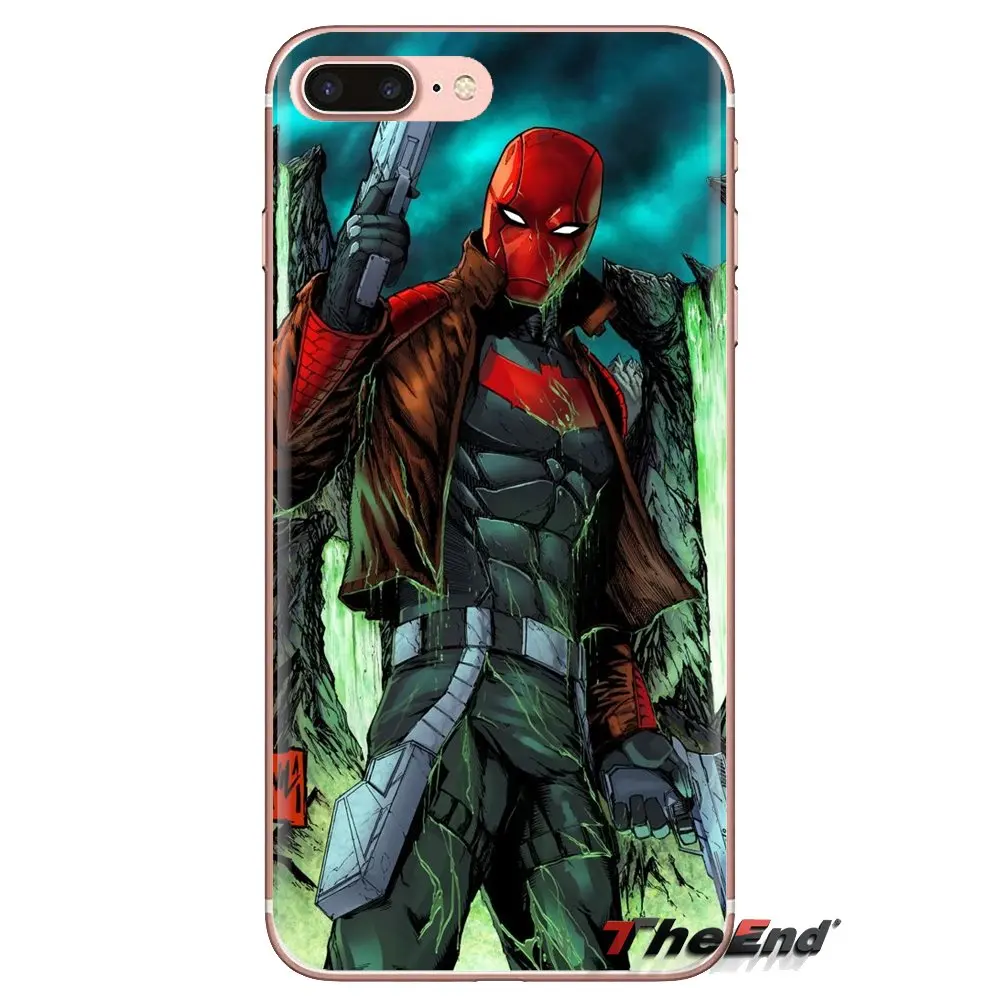 DC Comic Deadpool For iPod Touch Apple iPhone 4 4S 5 5S SE 5C 6 6S 7 8 X XR XS Plus MAX Transparent Soft Shell Covers |