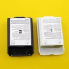 Черно-белый пластиковый батарейный отсек ChengHaoRan 100 шт.лот, запасные части для Xbox 360