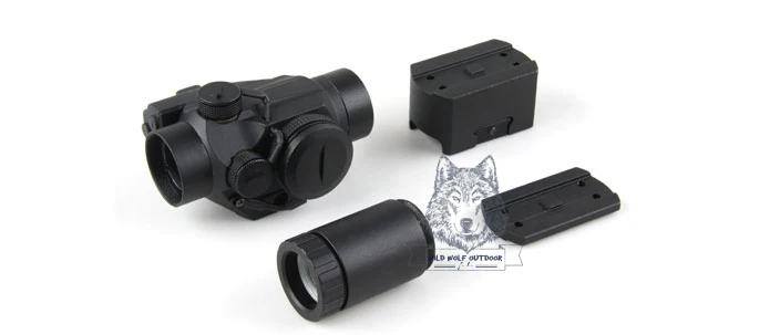 Тактический 1x 2x Red Dot прицел с креплением/Охота 1x25 мм 2x25mm RL5 0005|red dot riflescope|red dot2x red |