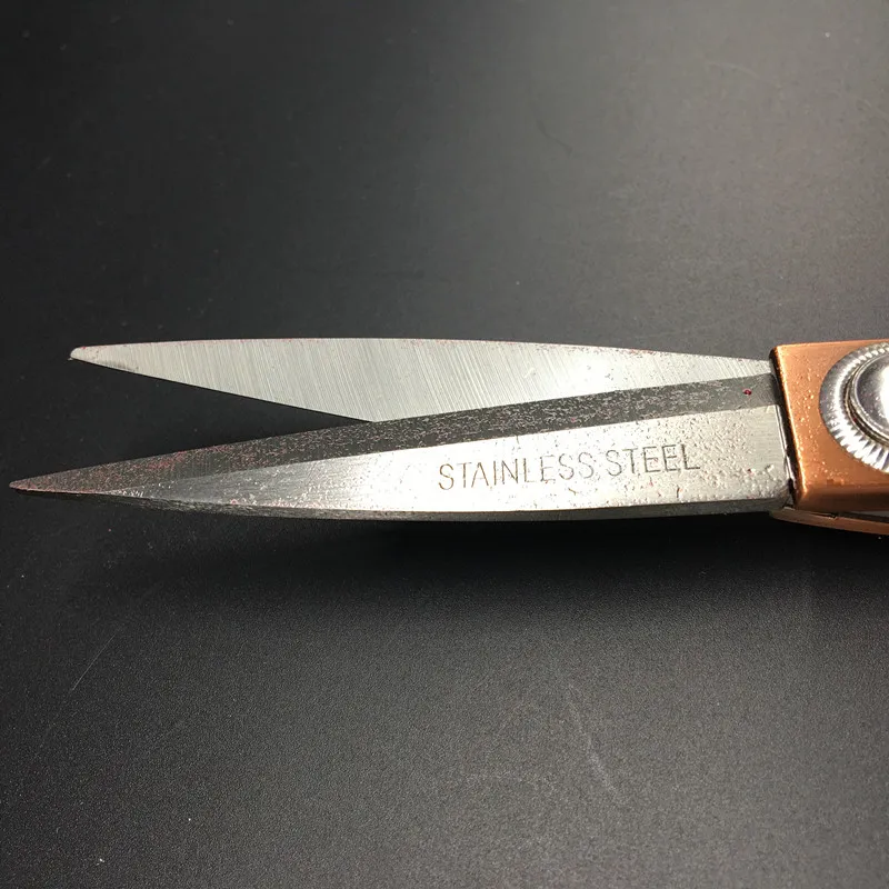 Ножницы швейные из нержавеющей стали с золотистой ручкой 8 дюймов|tailor sewing